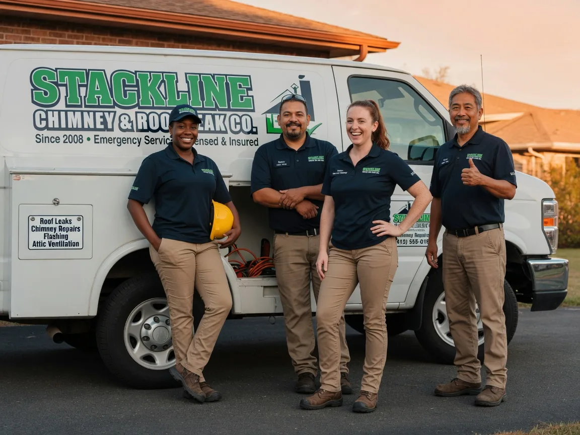 Chimney flashing repair company in Blencoe, IA